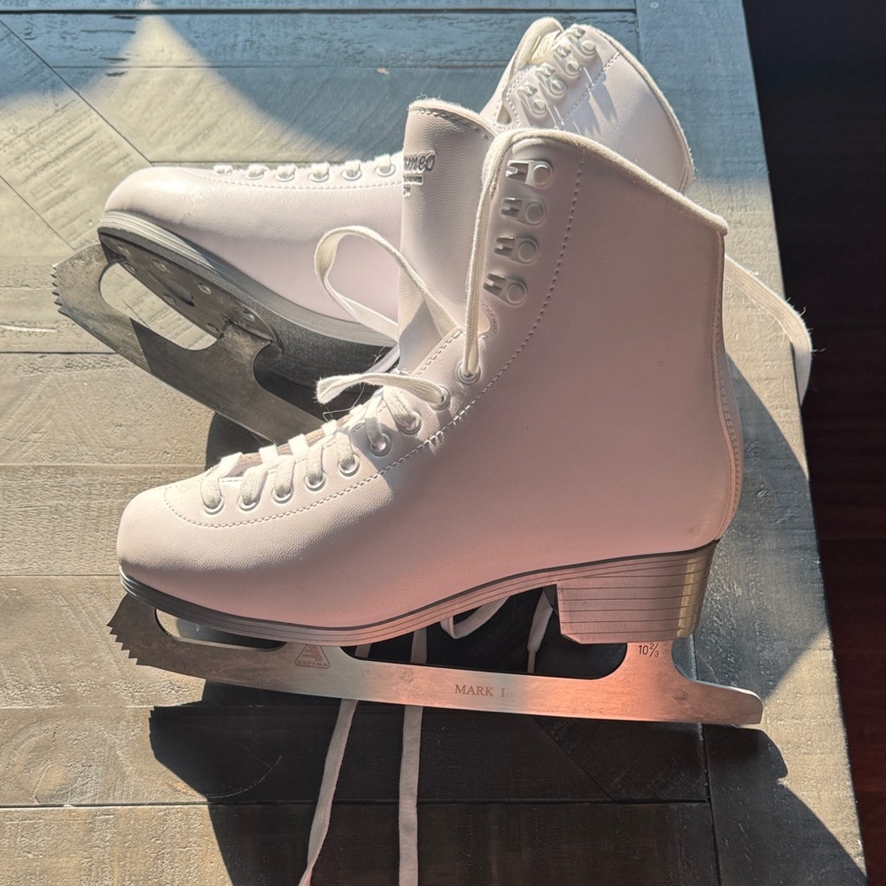 White Ice Skates